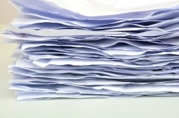 Stack of papers