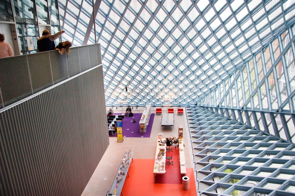 central library, Seattle, Washington